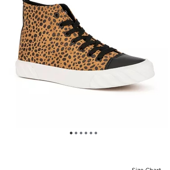 OLIVIA MILLER leopard print tennis shoes - Picture 9 of 9